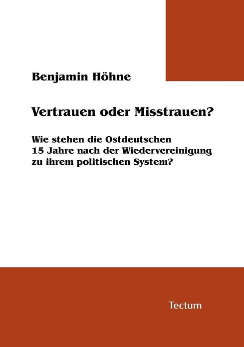 Vertrauen oder Misstrauen?