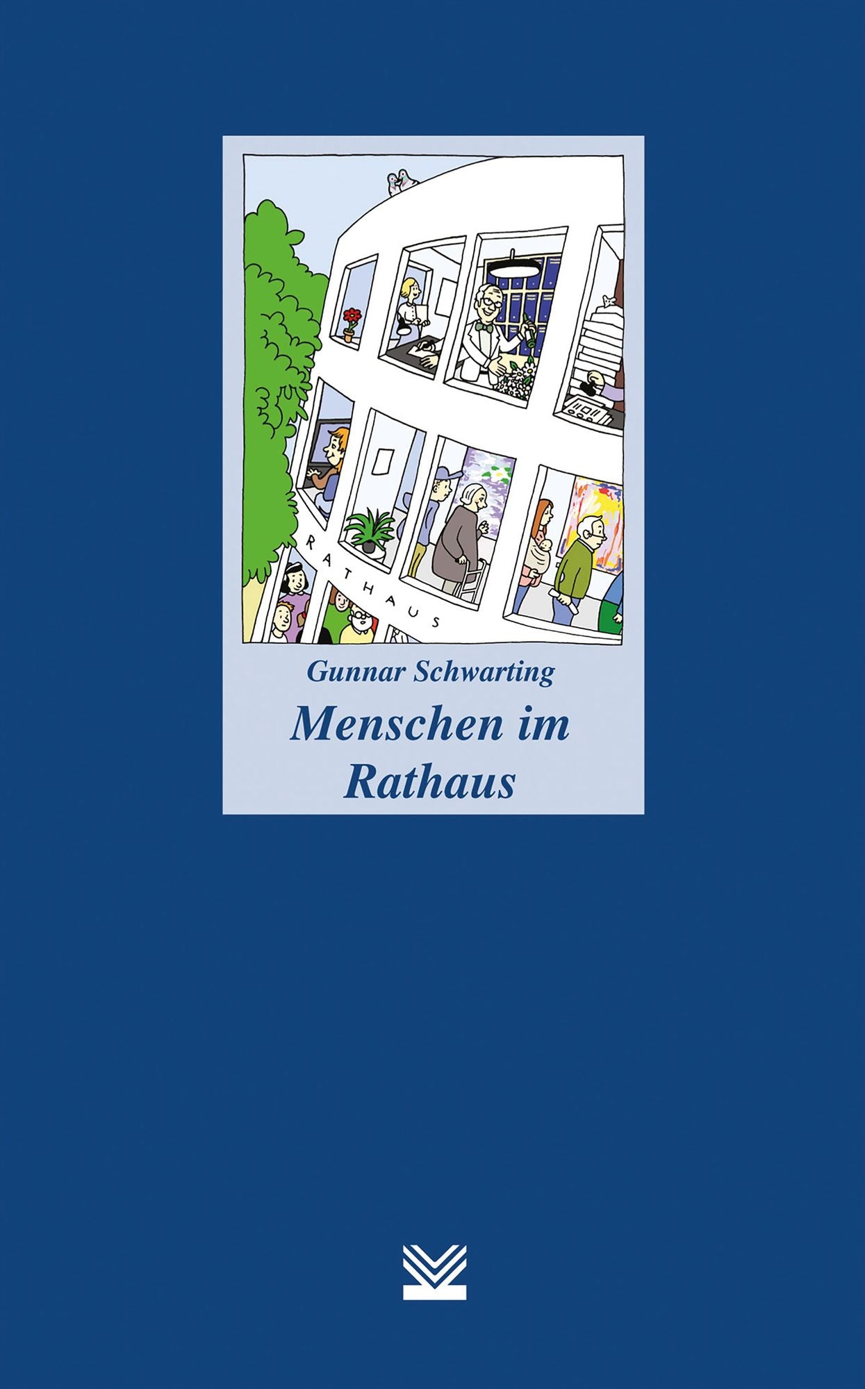 Menschen im Rathaus