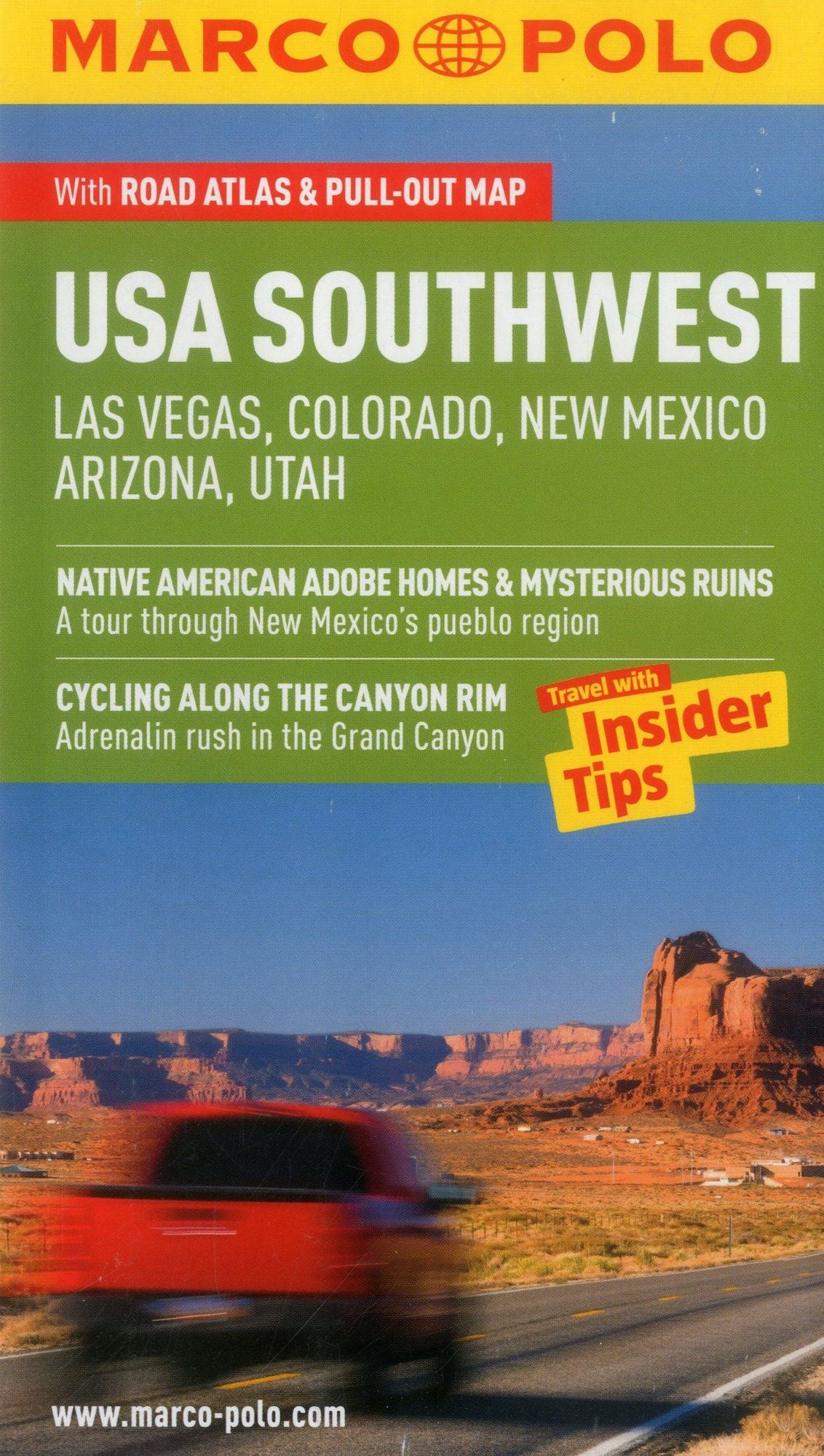 USA Southwest (Las Vegas, Colorado, New Mexico, Arizona, Utah) Marco Polo Guide