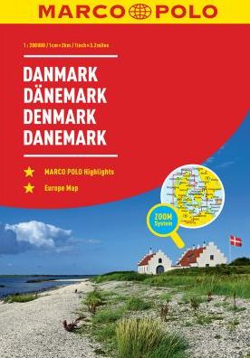 Denmark Marco Polo Road Atlas
