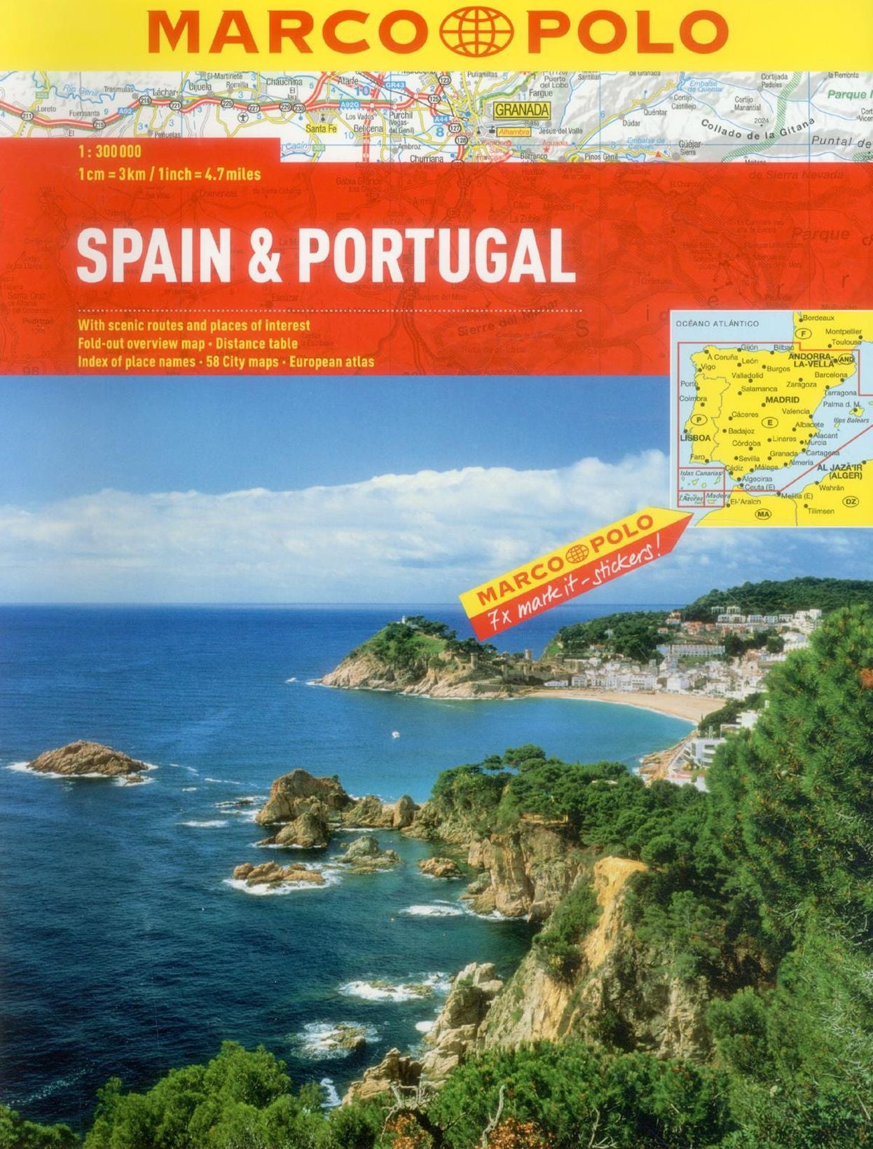 Spain / Portugal Marco Polo Atlas
