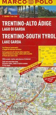 Italy - Trentino - South Tyrol, Lake Garda Marco Polo Map