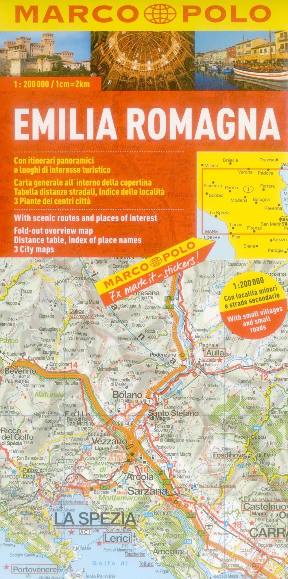 Italy - Emilia Romagna Marco Polo Map