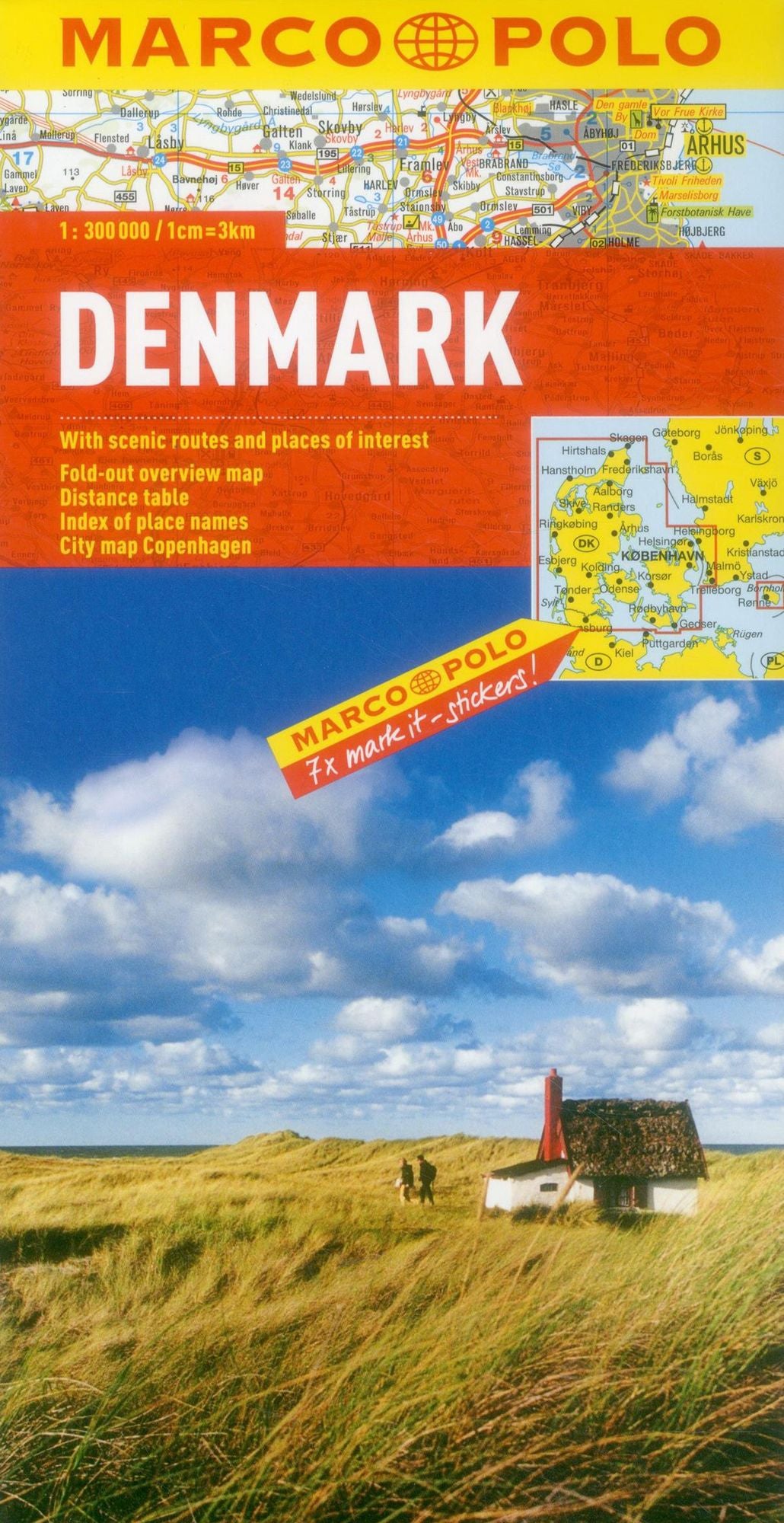 Denmark Marco Polo Map