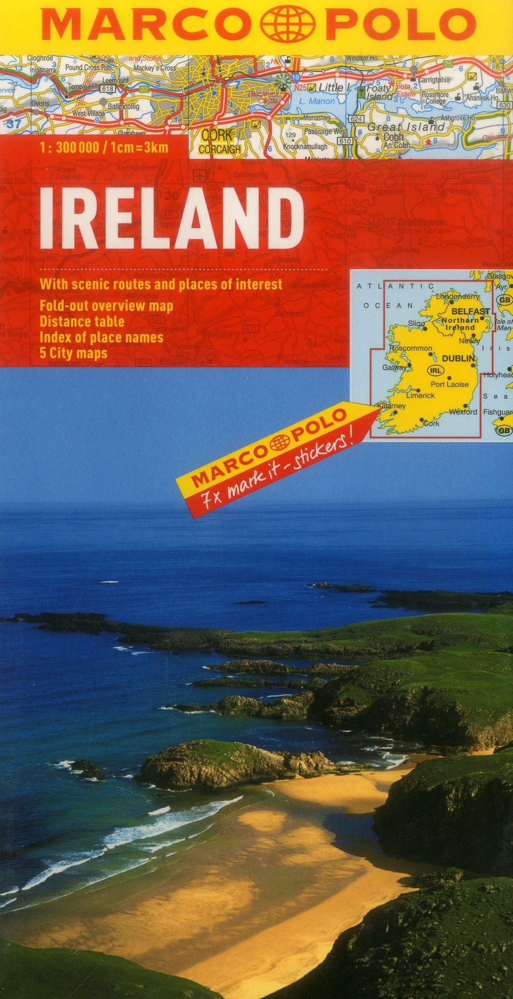 Ireland Marco Polo Map