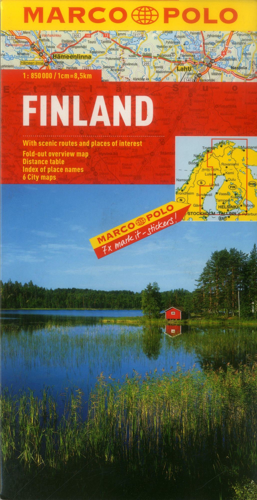 Finland Marco Polo Map