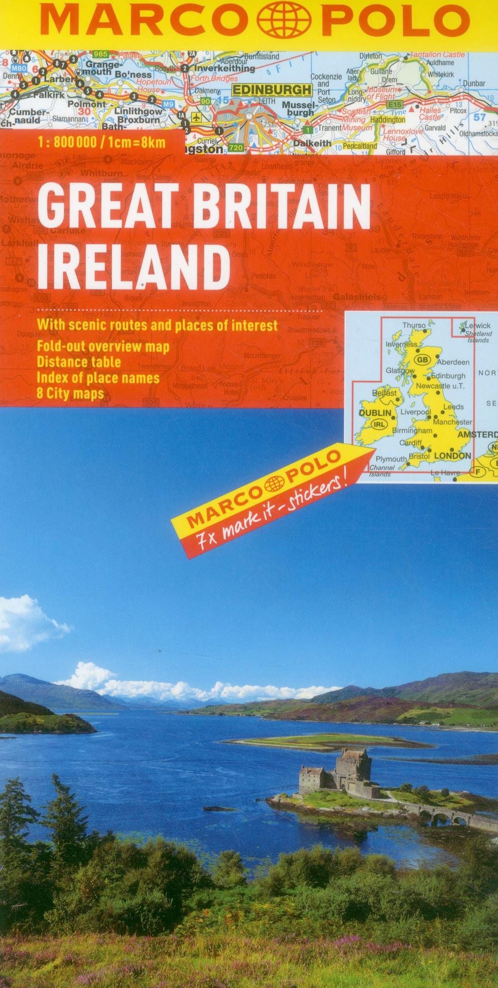 Great Britain / Ireland Marco Polo Map