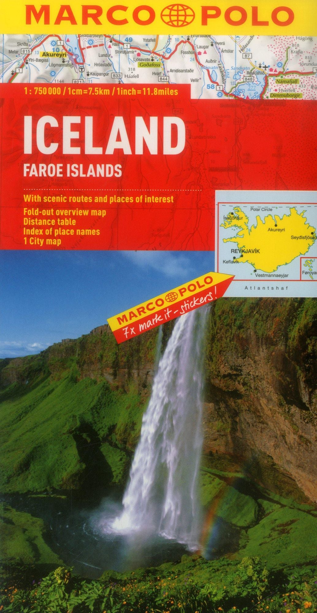 Iceland Marco Polo Map