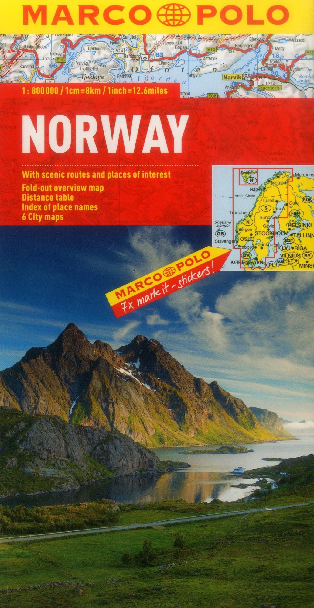 Norway Marco Polo Map