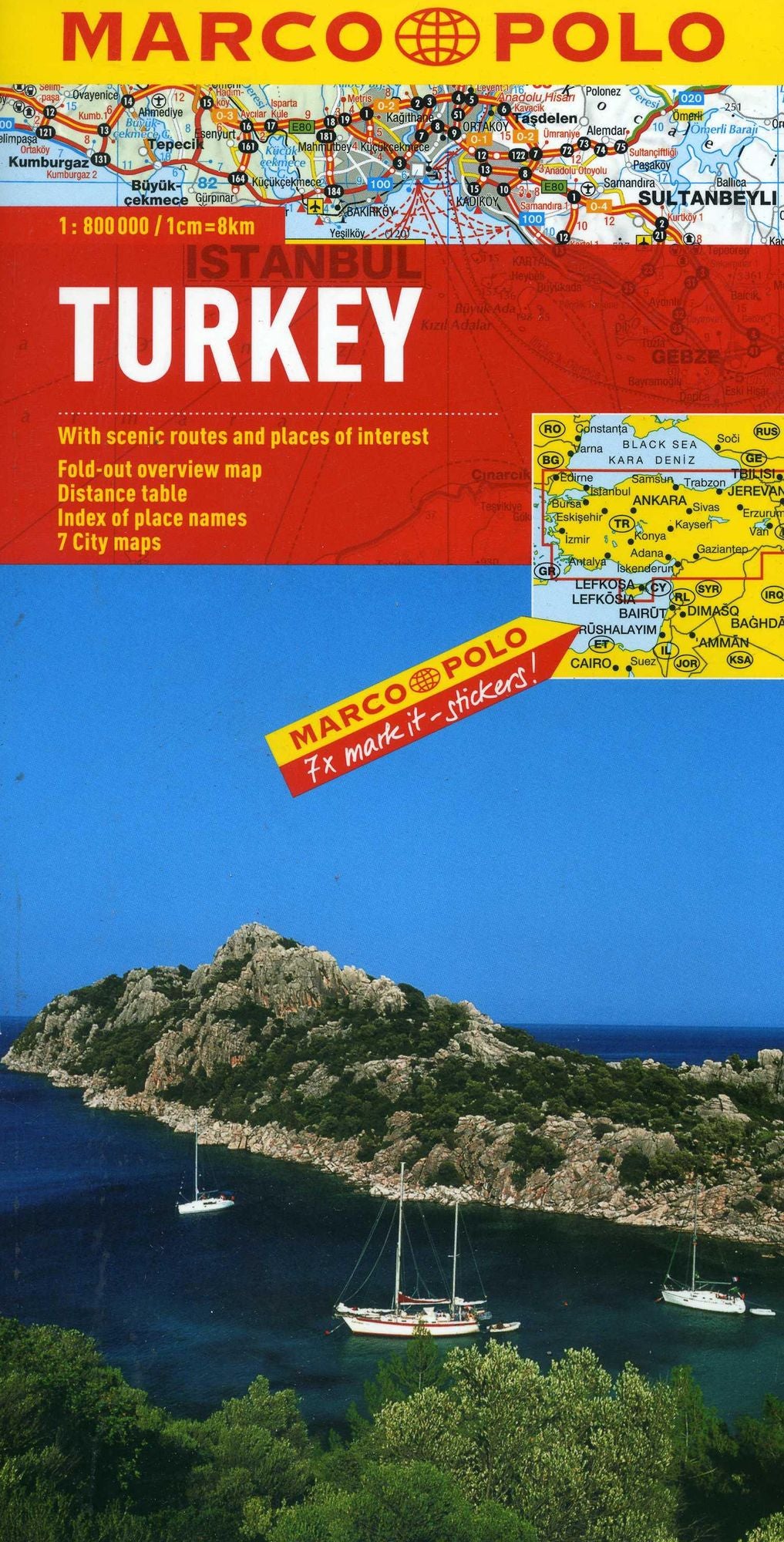 Turkey Marco Polo Map