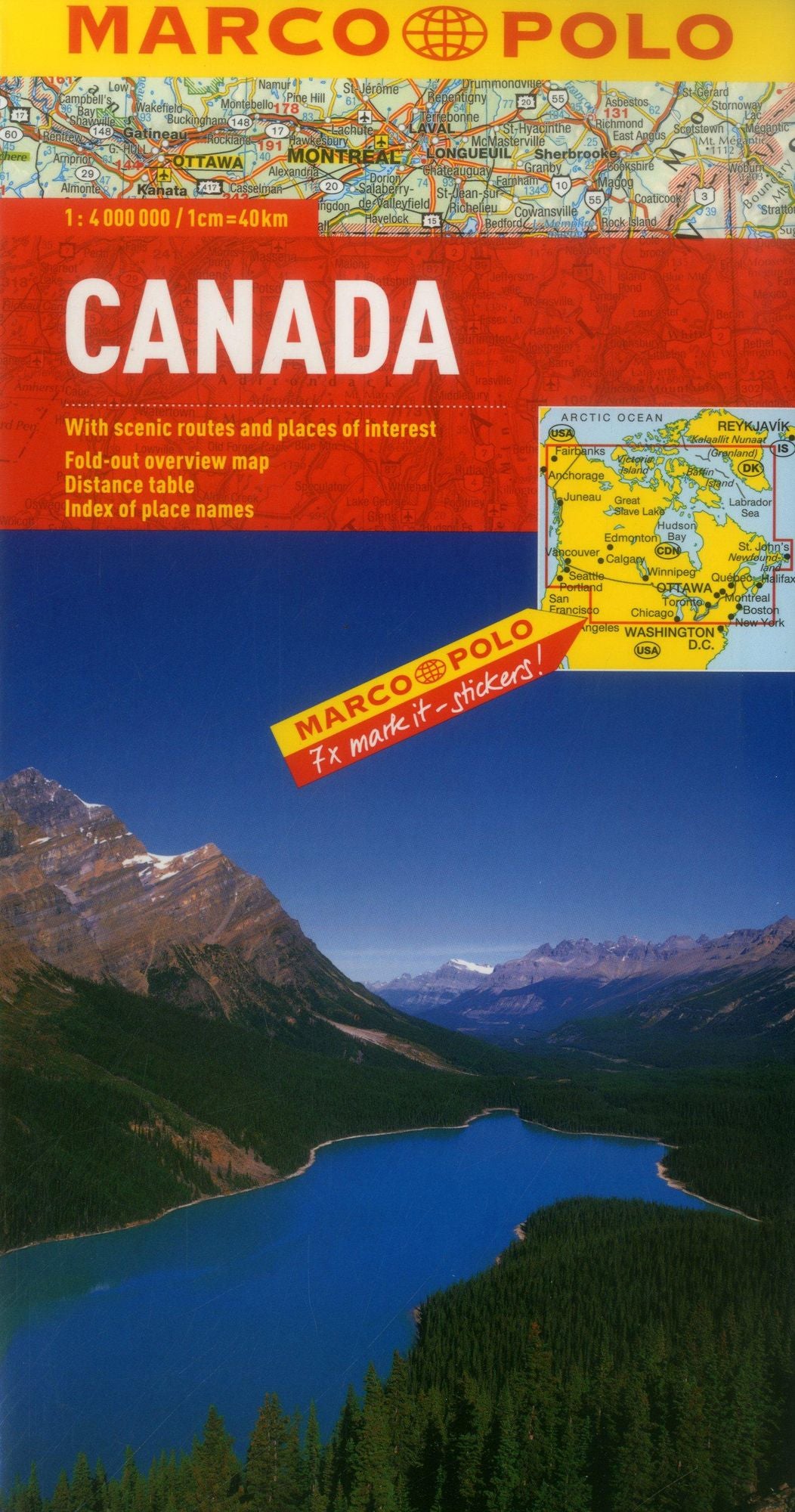 Canada Marco Polo Map