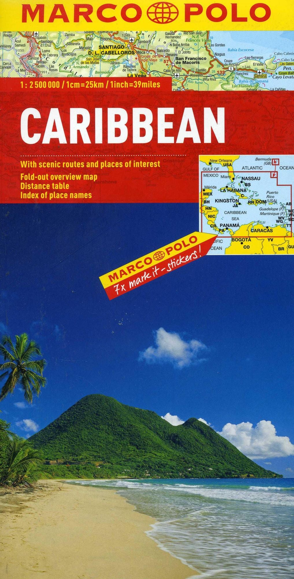 Caribbean Marco Polo Map