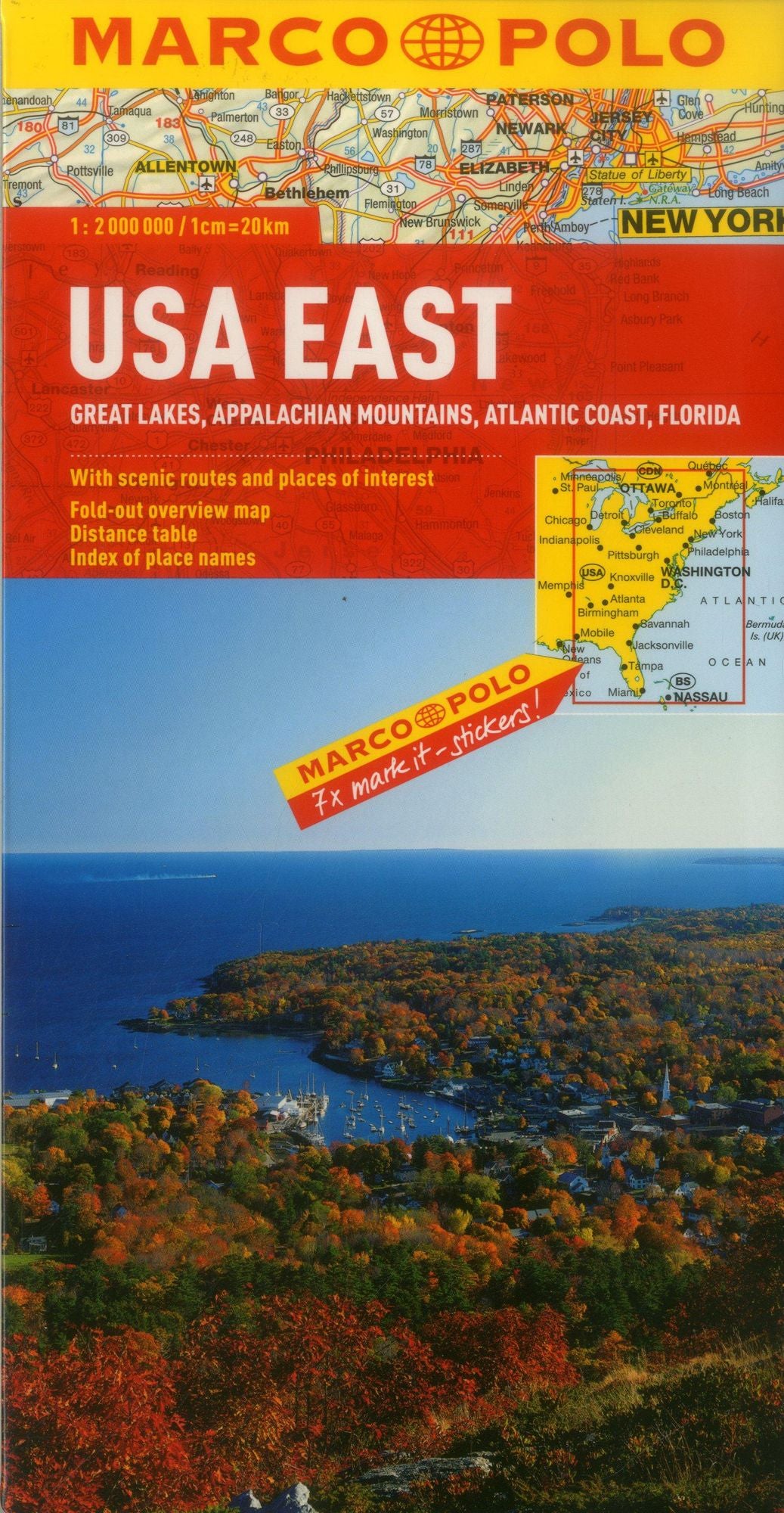 USA East Marco Polo Map