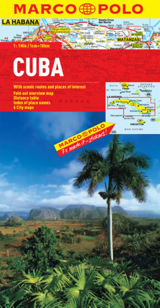 Marco Polo Cuba Map