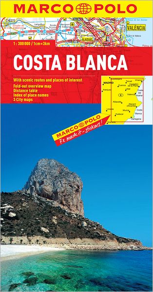 Costa Blanca Marco Polo Map