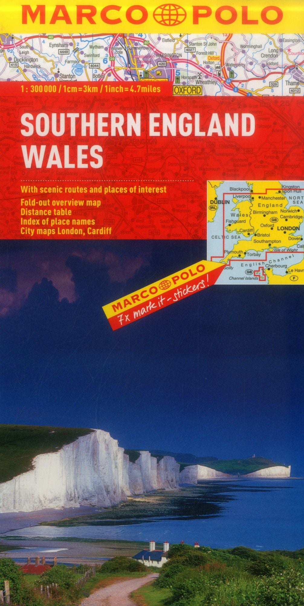 Southern England / Wales Marco Polo Map
