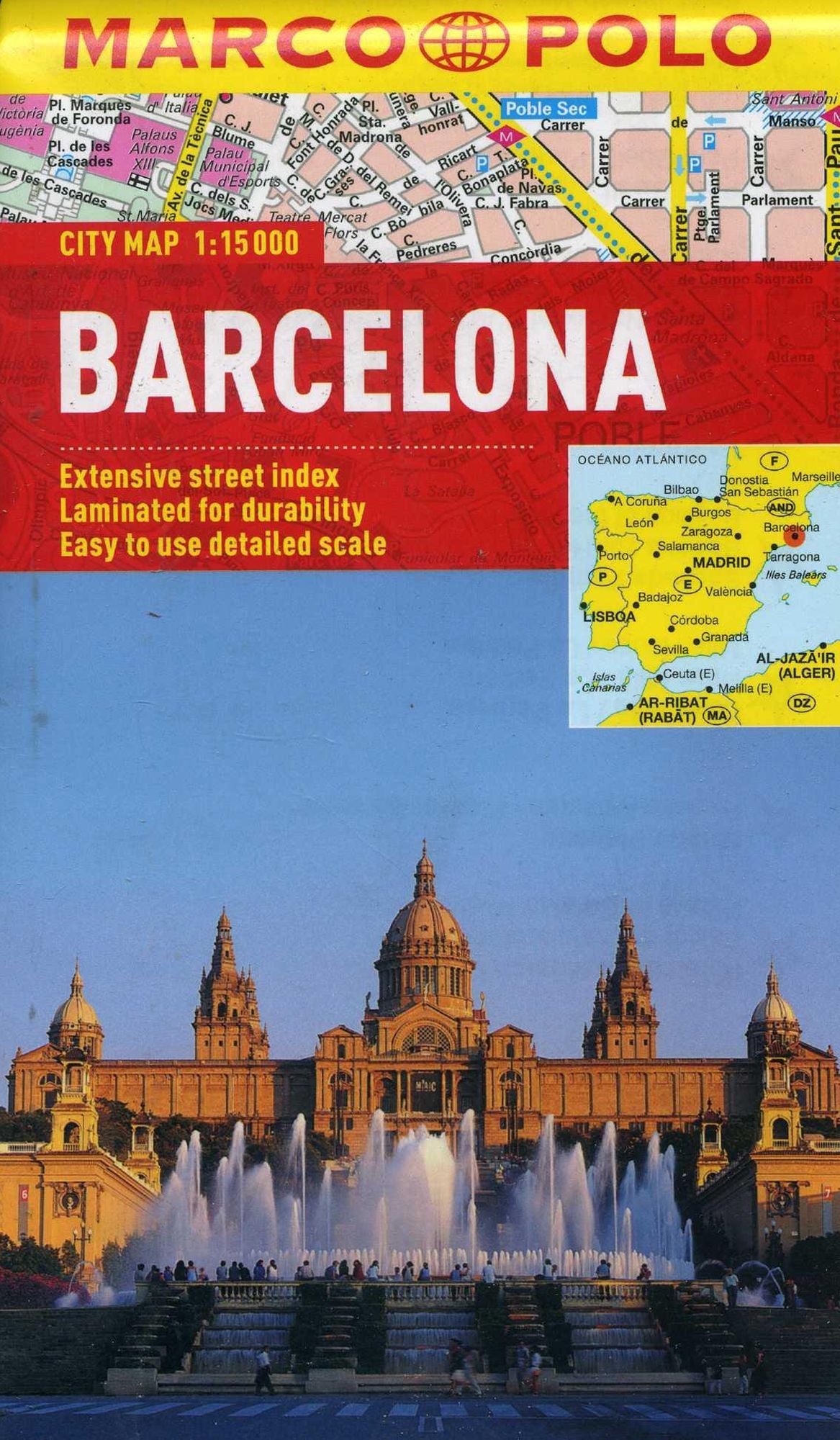 Barcelona Marco Polo City Map