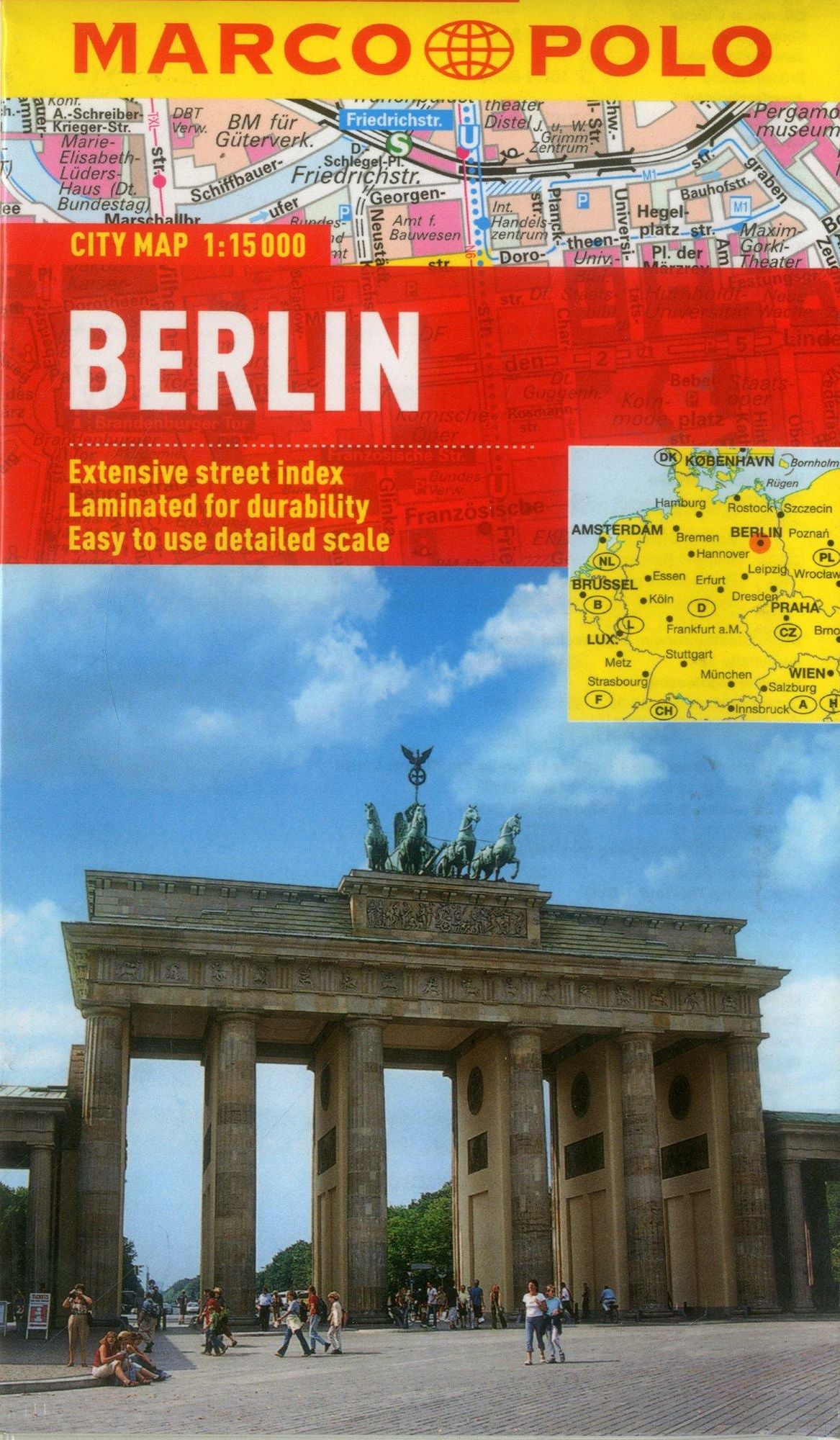 Berlin Marco Polo City Map