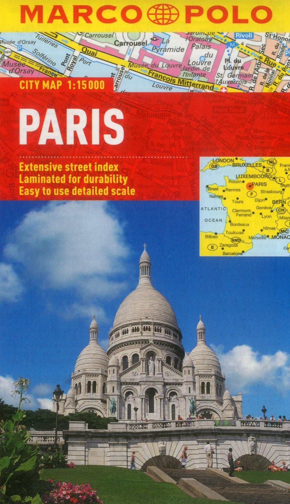Paris Marco Polo City Map