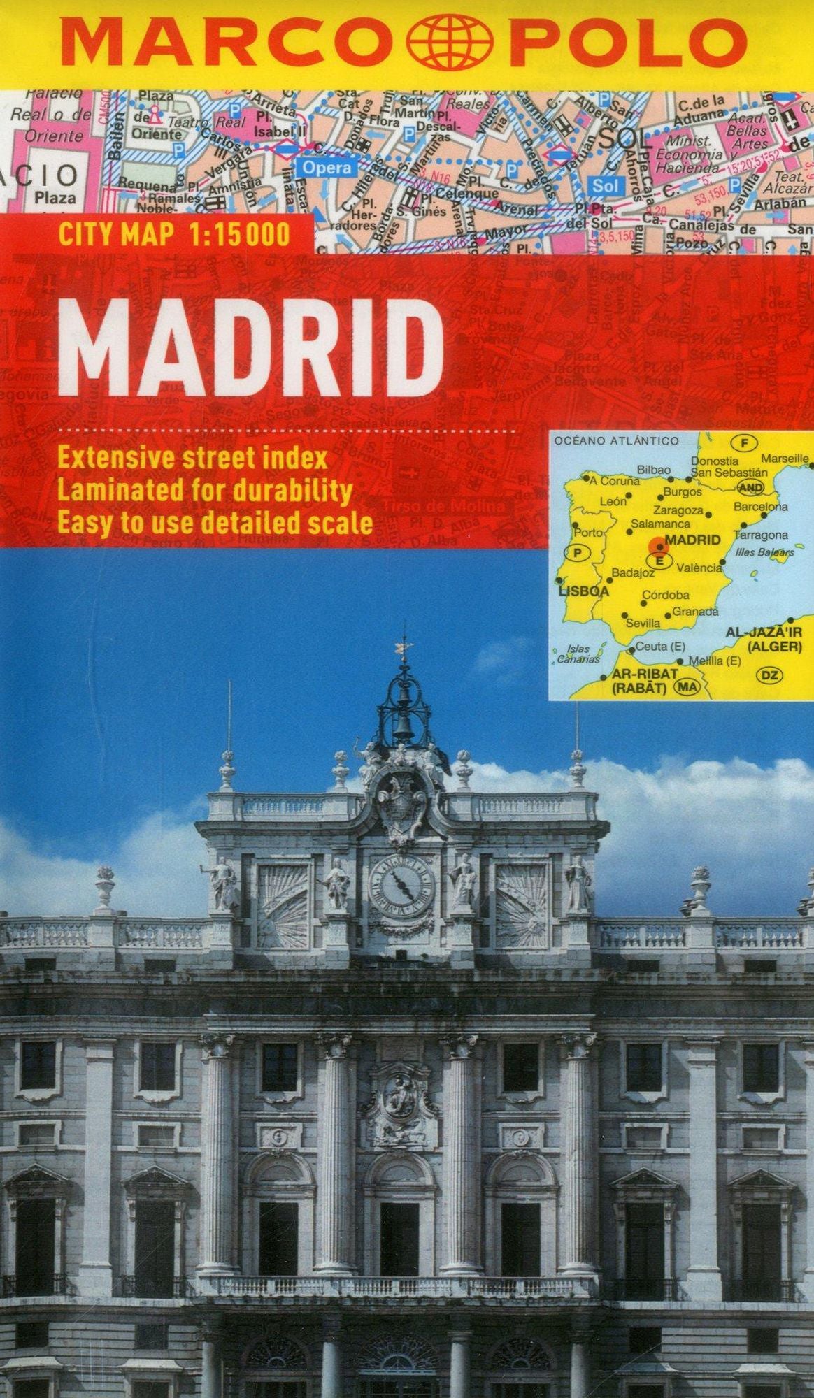Madrid Marco Polo City Map