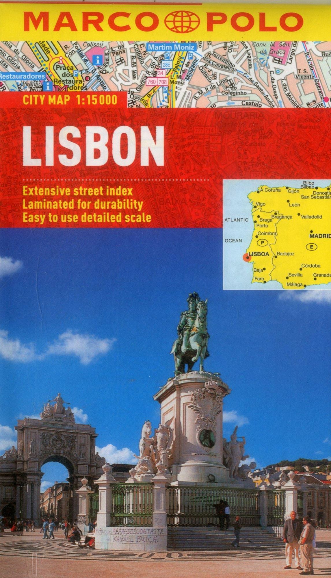 Lisbon Marco Polo City Map