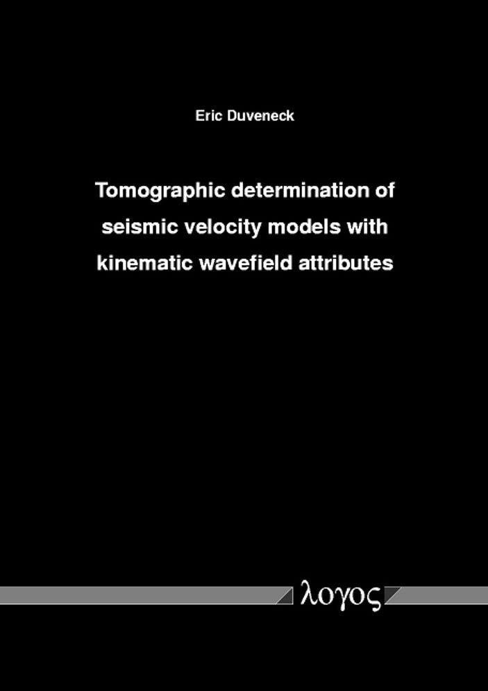 Tomographic determination of seismic velocity models with kinematic wavefield attributes