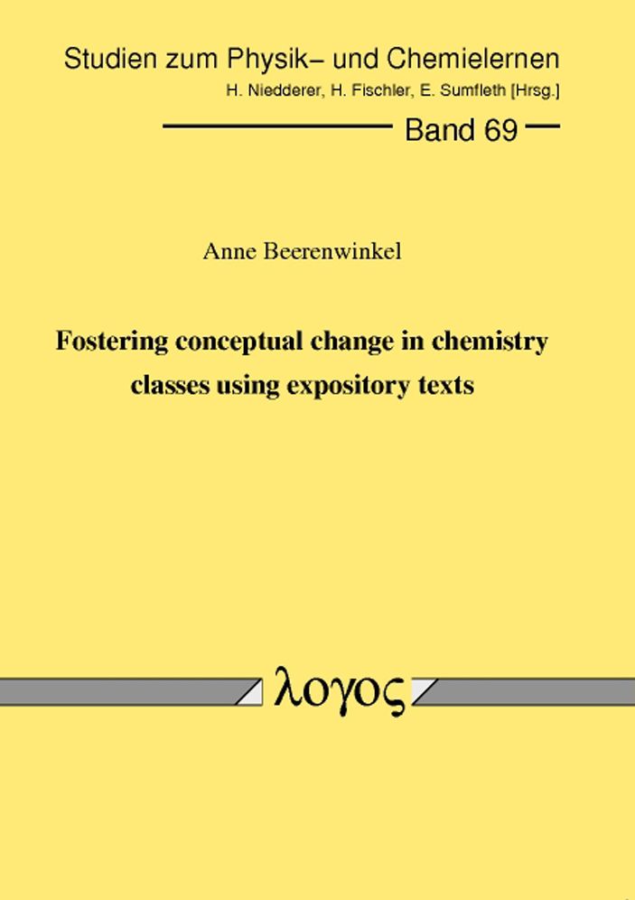 Fostering conceptual change in chemistry classes using expository texts