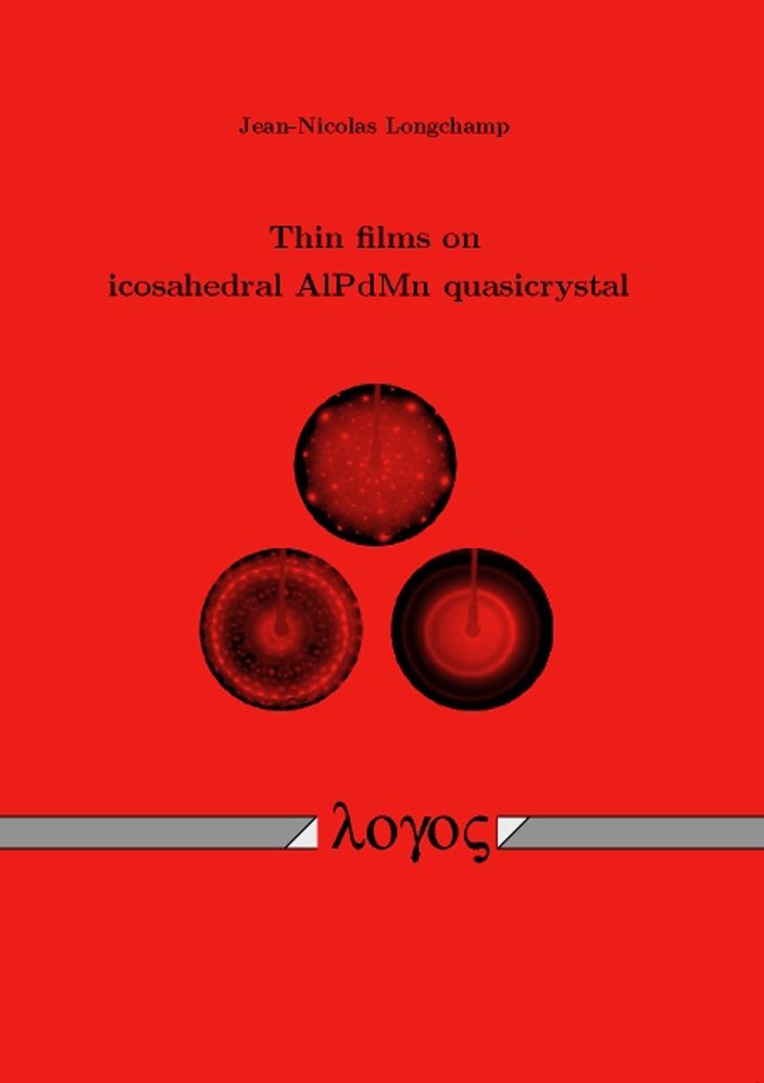 Thin films on icosahedral AlPdMn quasicrystal