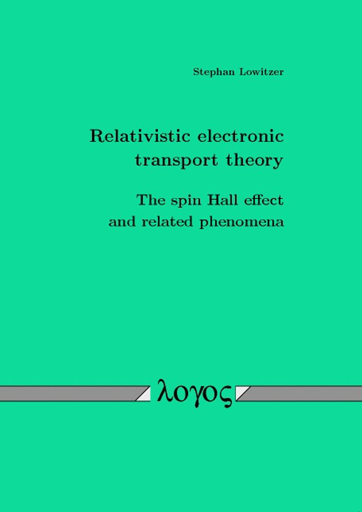 Relativistic electronic transport theory: The spin Hall effect and related phenomena