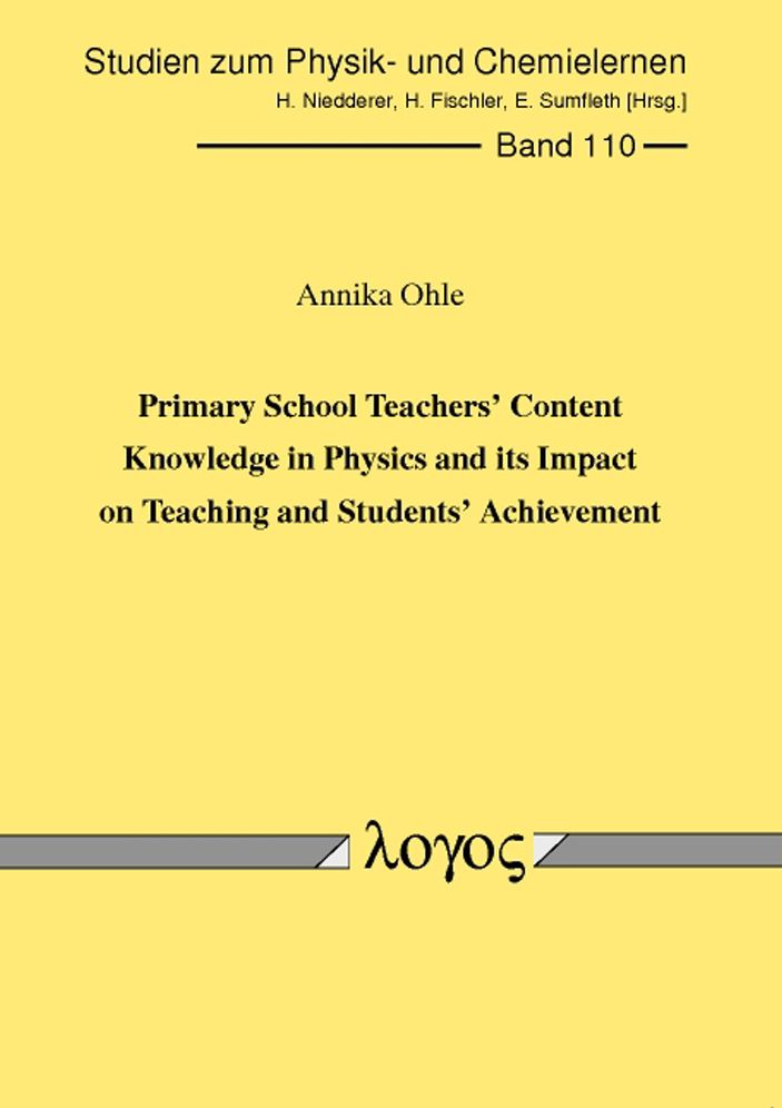 Primary School Teachers' Content Knowledge in Physics and its Impact on Teaching and Students' Achievement