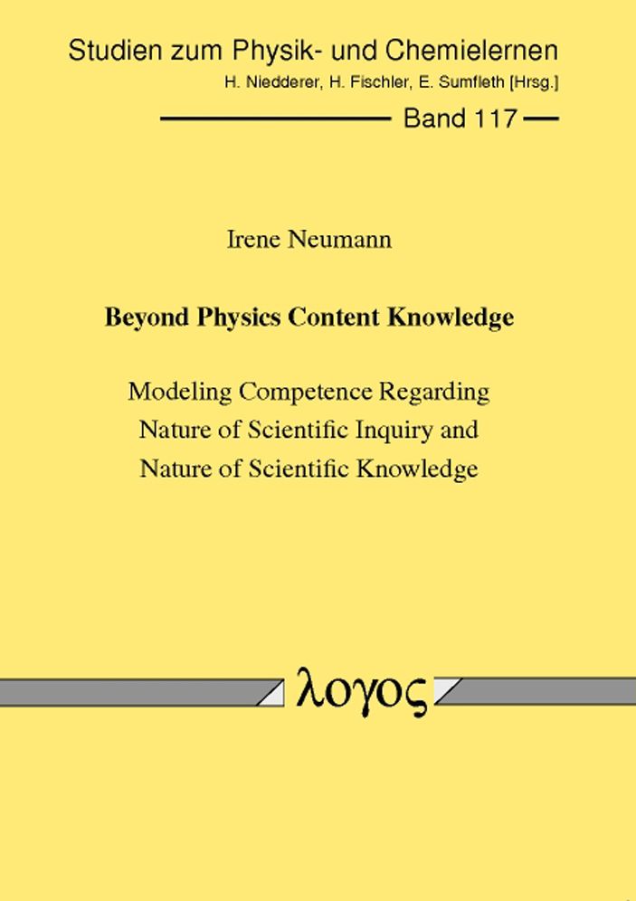 Beyond Physics Content Knowledge: Modeling Competence Regarding Nature of Scientific Inquiry and Nature of Scientific Knowledge