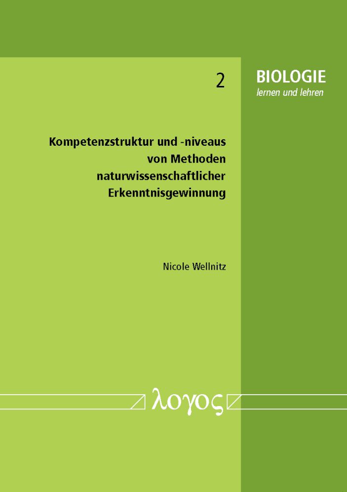 Kompetenzstruktur und -niveaus von Methoden naturwissenschaftlicher Erkenntnisgewinnung