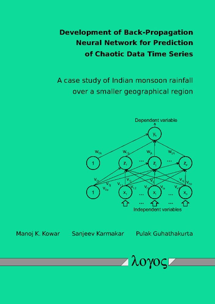 Development of Back-Propagation Neural Network for Prediction of Chaotic Data Time Series. A case study of Indian monsoon rainfall over a smaller geographical region