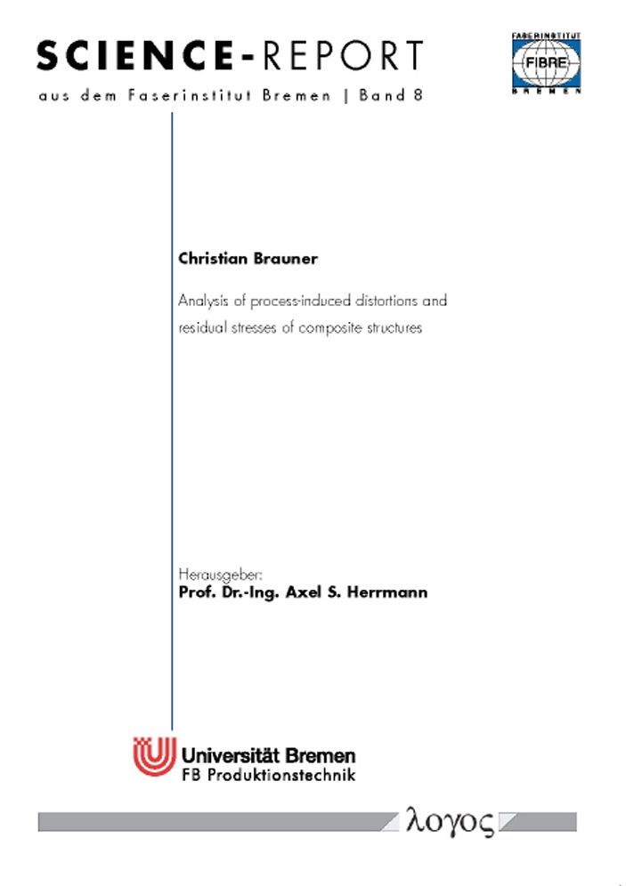 Analysis of process-induced distortions and residual stresses of composite structures