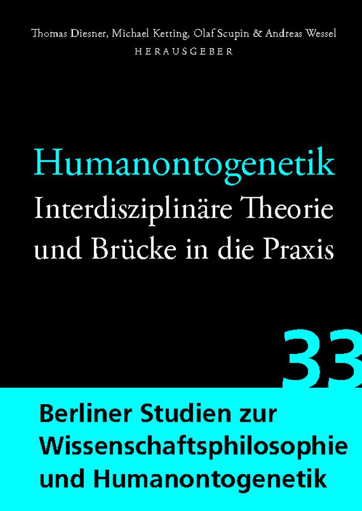 Humanontogenetik: Interdisziplinare Theorie und Brucke in die Praxis