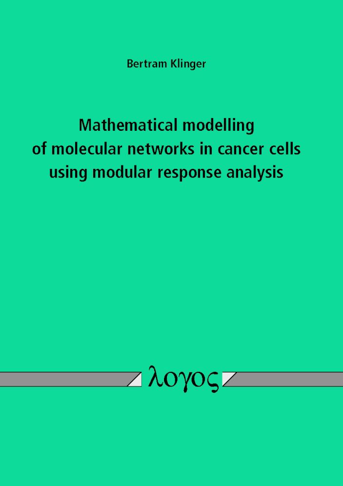 Mathematical modelling of molecular networks in cancer cells using modular response analysis
