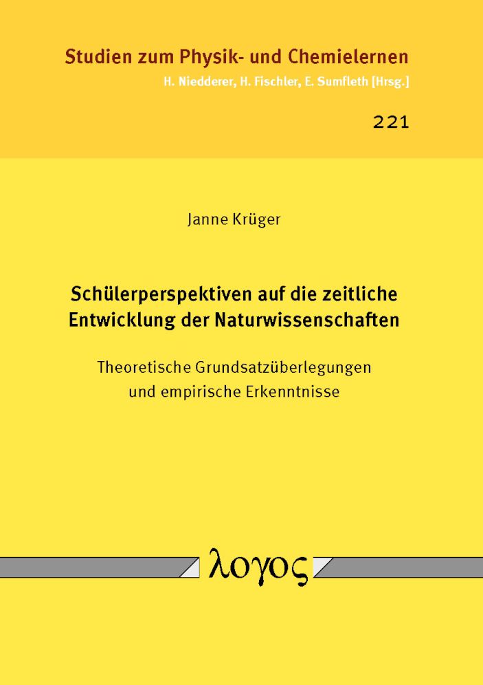 Schulerperspektiven auf die zeitliche Entwicklung der Naturwissenschaften