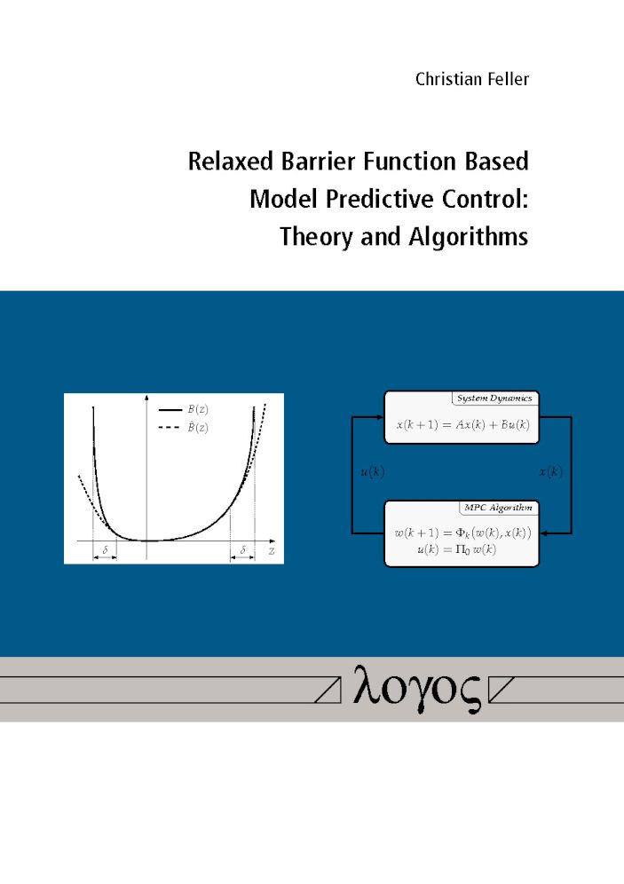 Relaxed Barrier Function Based Model Predictive Control