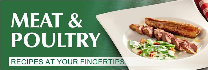 Meat & Poultry: Handy Recipe Collection to Store or Hang in Your Kitchen