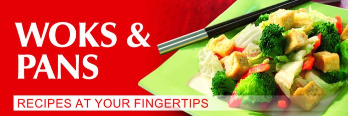 Woks & Pans: Handy Recipe Collection to Store or Hang in Your Kitchen