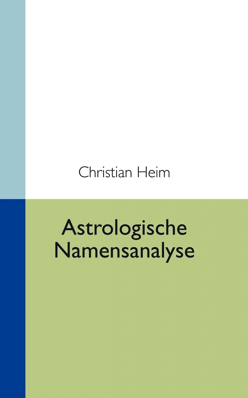 Astrologische Namensanalyse