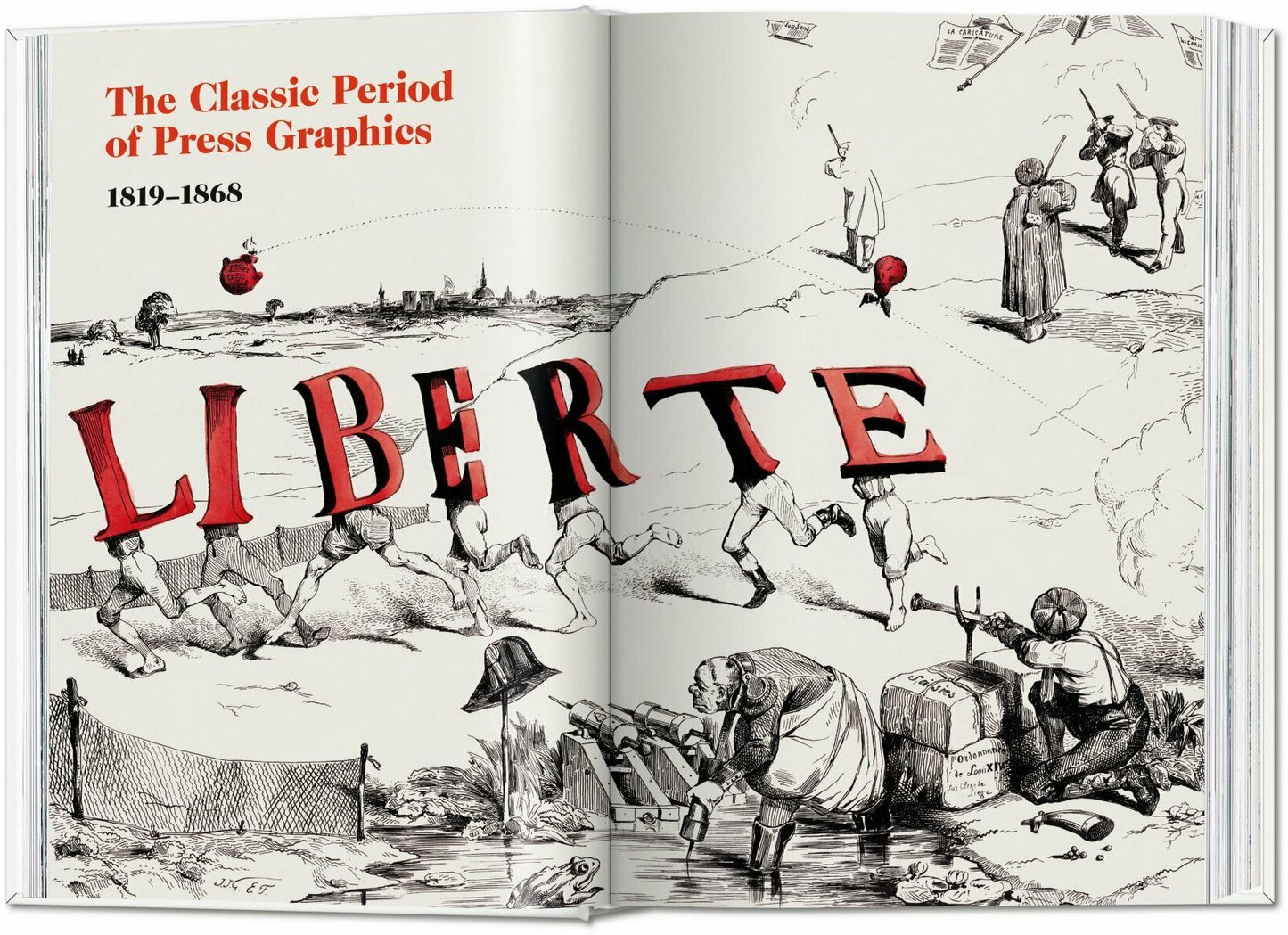 History of Press Graphics. 1819-1921