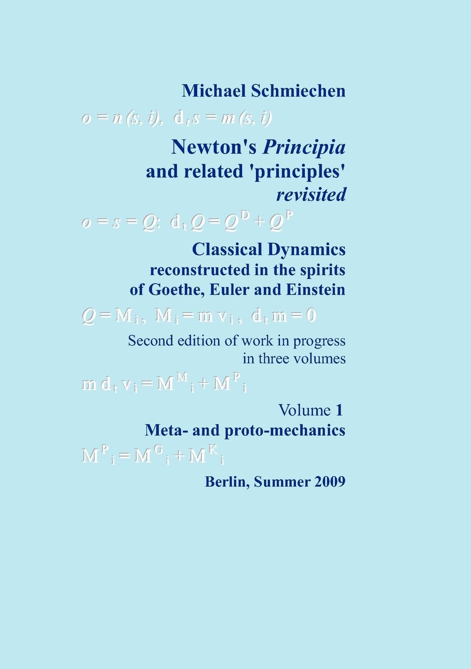 Newton's Principia Revisited