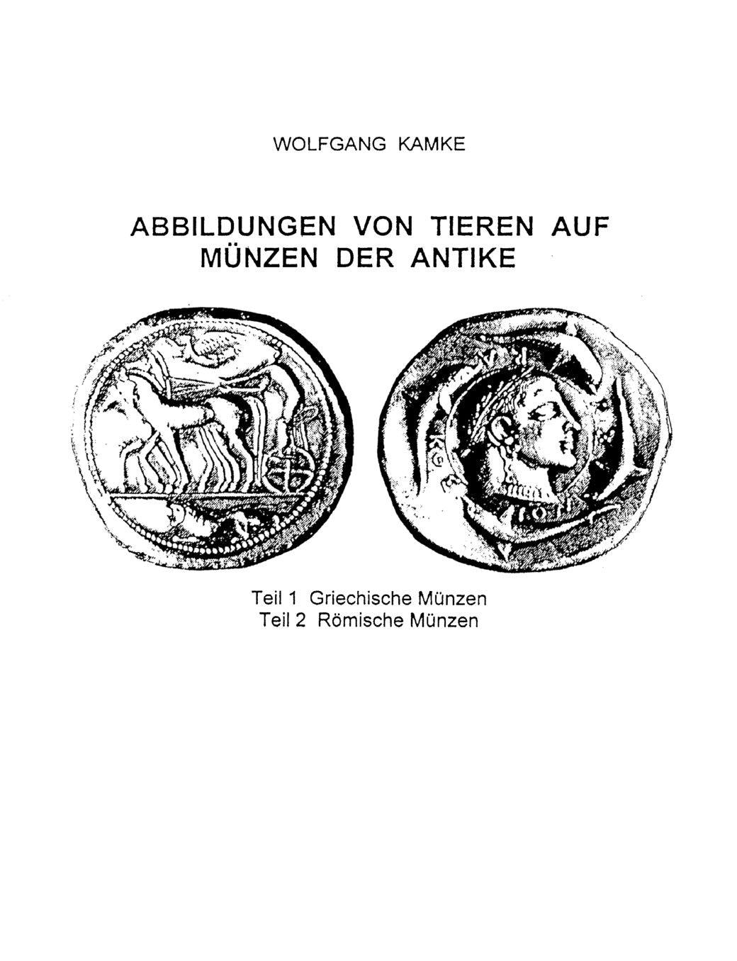 Abbildungen Von Tieren Auf Munzen Der Antike