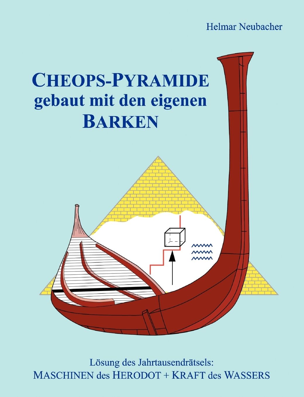 Cheops-Pyramide Gebaut Mit Den Eigenen Barken