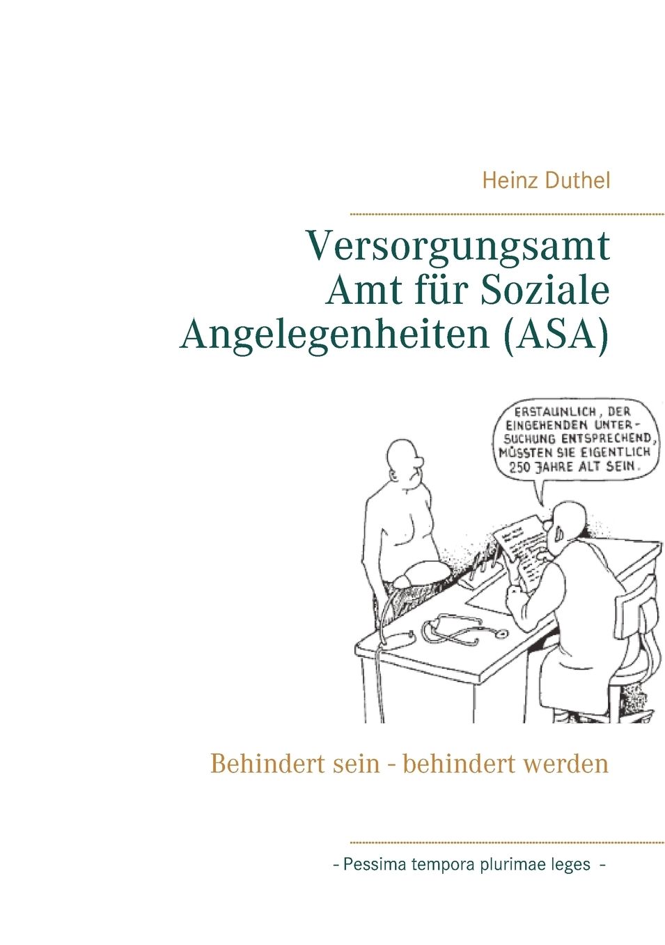 Versorgungsamt - Amt f r Soziale Angelegenheiten (ASA)