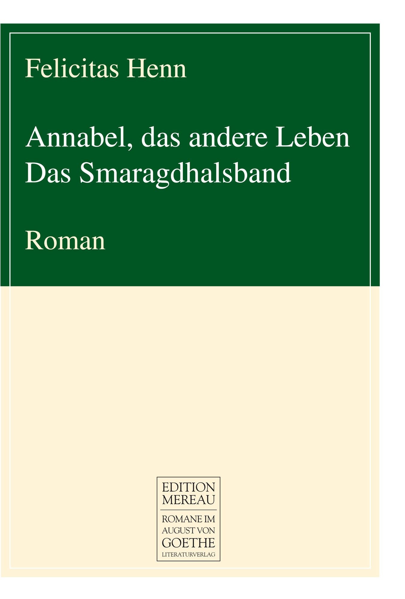 Annabel, das andere Leben: Das Smaragdhalsband