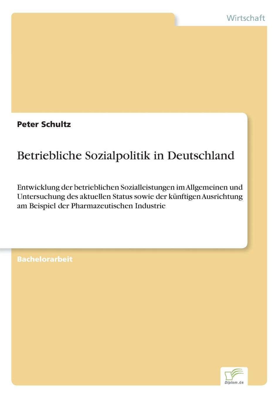 Betriebliche Sozialpolitik in Deutschland