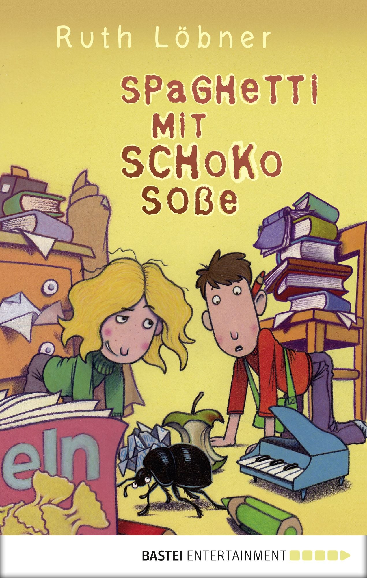 Spaghetti mit Schokosoße