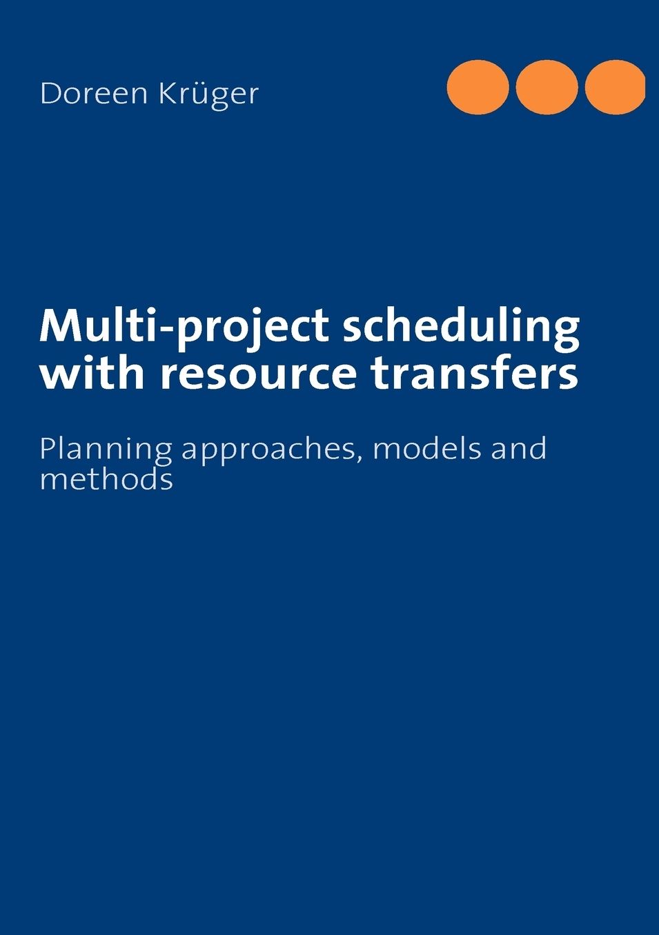 Multi-Project Scheduling With Resource Transfers